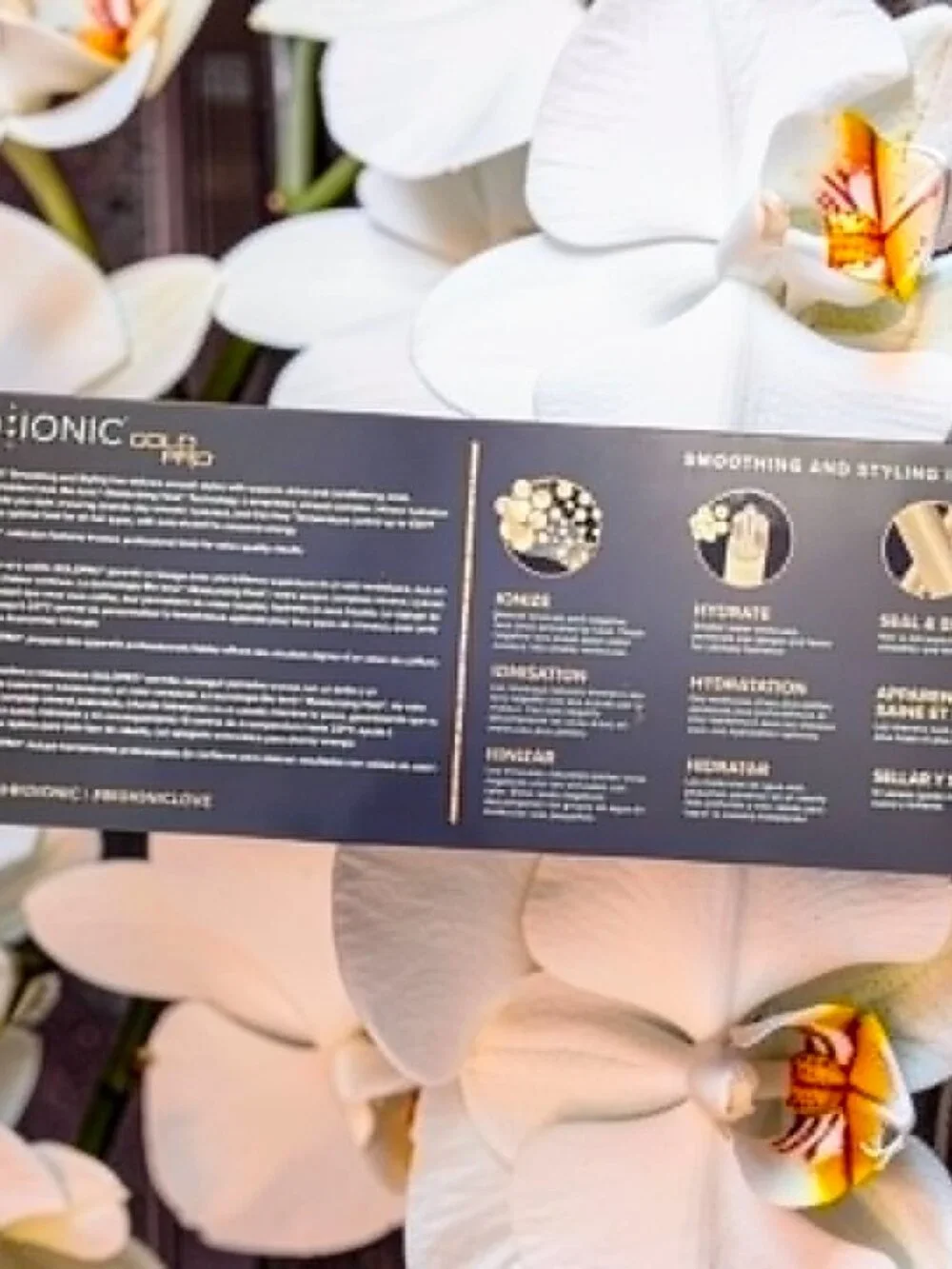 Bio Ionic Gold Pro Smoothing & Styling Iron 1.5